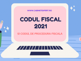 Norme Metodologice Cod Fiscal 2021 Cabinetexpert Ro Blog Contabilitate